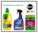 Miracle-Gro Garden Maintenance 3-Pack Offer, Lawn Seed,Plant Food & Bug Spray - Garden & Pet Supplies
