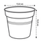 Elho Green Basics Grow Pot 13cm LIVING BLACK {3-Pack}