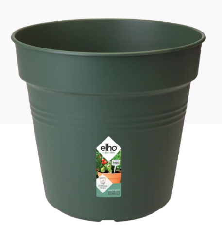 GARDEN & PET SUPPLIES - Elho Green Basics Grow Pot 13cm LIVING BLACK