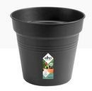 GARDEN & PET SUPPLIES - Elho Green Basics Grow Pot 13cm LIVING BLACK {3-Pack}