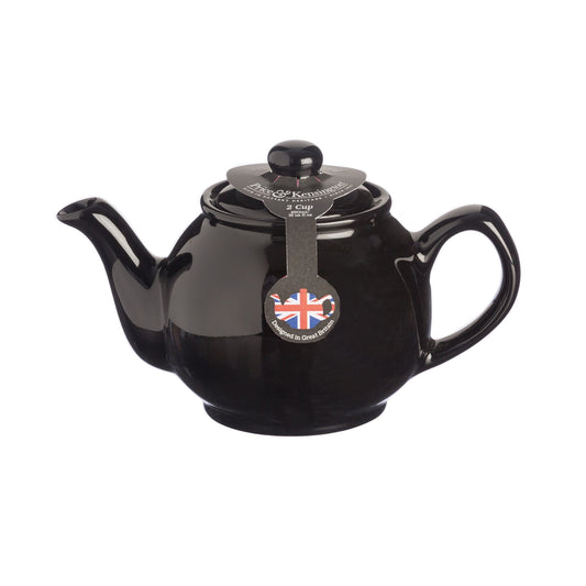 Price & Kensington 2 Cup Glossy Black Teapot: