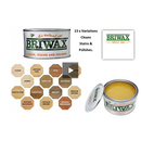 Briwax Original Wax Furniture Polish Cleaner Restorer 400ml {Antique Brown}