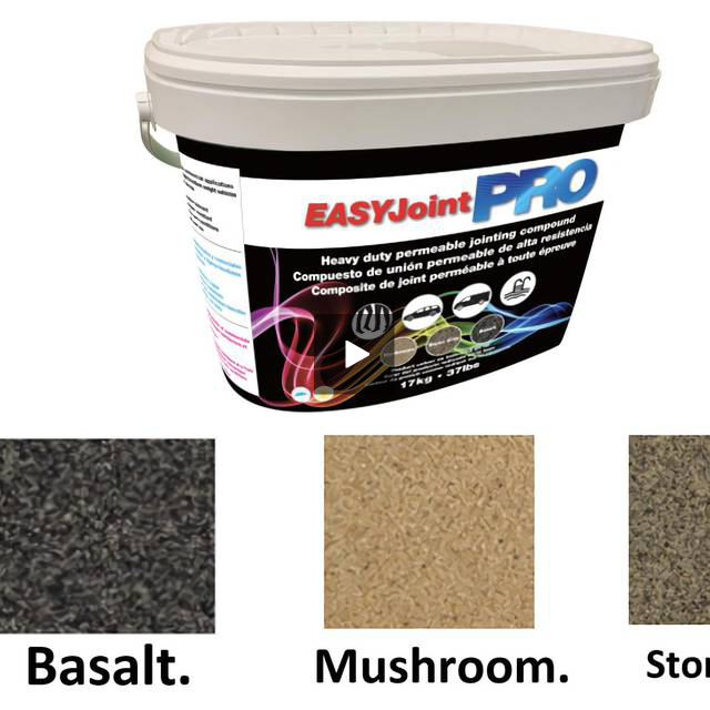 EASYJoint PRO 17kg Heavy Duty Paving & Tile Joint Compound MUSHROOM