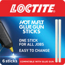 Loctite Hot Melt Glue Stick 200mm x 11mm (Pack of 6) 639713