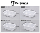 Belgravia Microwave Food Containers & Lids Size: 500ml-1000ml {50-1000 Units}