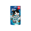 Felix Goody Bag Cat Treats Seaside Mix 60g - GARDEN & PET SUPPLIES