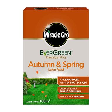 GARDEN & PET SUPPLIES - Miracle-Gro® Evergreen Autumn & Spring Lawn Food 100m2