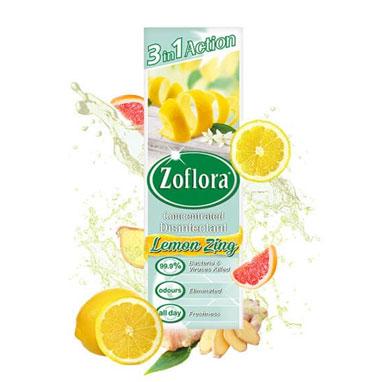 GARDEN & PET SUPPLIES - Zoflora Lemon Zing Disinfectant 500ml