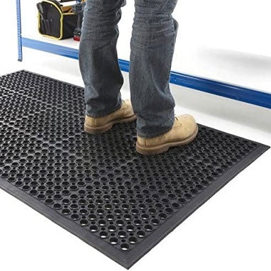 Fixtures Fatigue/Entrance 90 x 150cm Rubber Home Doorway Door Mat - GARDEN & PET SUPPLIES