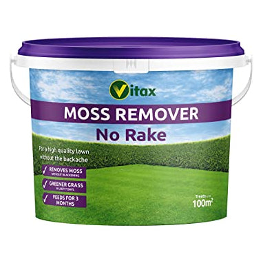 GARDEN & PET SUPPLIES - Vitax Moss Remover No Rake 100m2