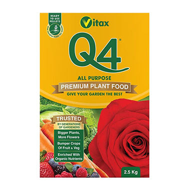 GARDEN & PET SUPPLIES - Vitax Fertilizer Q4 2.5kg