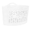 GARDEN & PET SUPPLIES - Wham Ice White Flexi-Store Laundry Basket 8 Litre