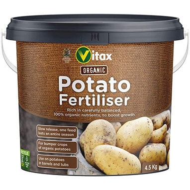 GARDEN & PET SUPPLIES - Vitax Organic Potato Fertiliser 4.5KG Tub
