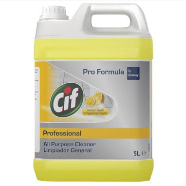 Cif Professional Lemon All Purpose Cleaner 5 Litre - GARDEN & PET SUPPLIES
