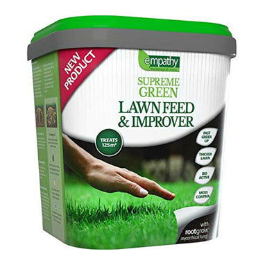 GARDEN & PET SUPPLIES - Empathy Lawn Feed & Improver 4.5kg Tub