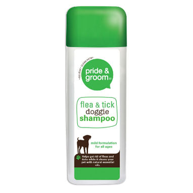GARDEN & PET SUPPLIES - Pride & Groom Flea & Tick Shampoo 300ml