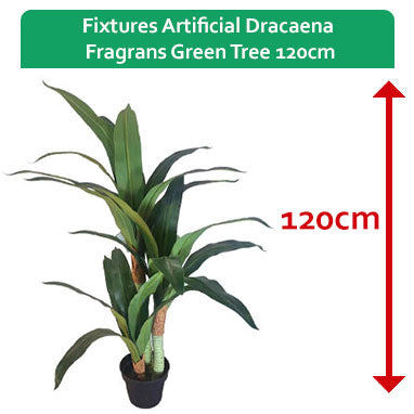 GARDEN & PET SUPPLIES - Fixtures Artificial Green Ficus Tree 100cm