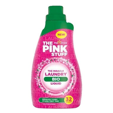 Stardrops The Pink Stuff Bio Laundry Liquid 960ml - GARDEN & PET SUPPLIES