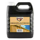 GARDEN & PET SUPPLIES - Bartoline Creocote/Creosote Oil Dark Brown 4 Litre