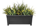 Fixtures Grosvenor Raised Trough Large 55cm Black/Ebony