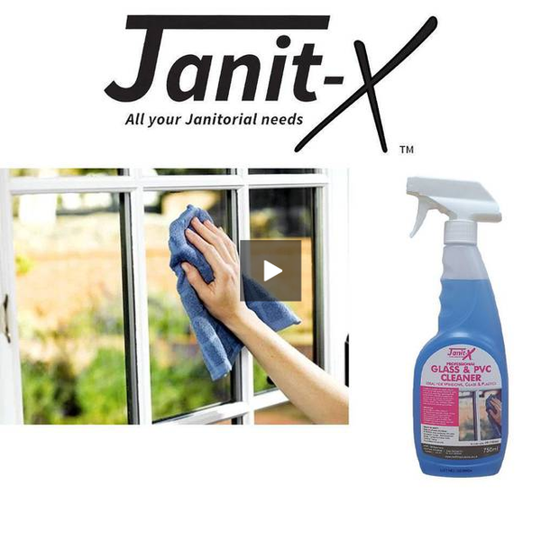 Janit-X Professional Glass & PVC Cleaner 750ml - GARDEN & PET SUPPLIES