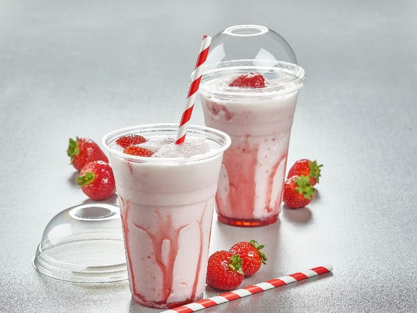 10oz Belgravia Plastic Smoothie Cups Pack 50's
