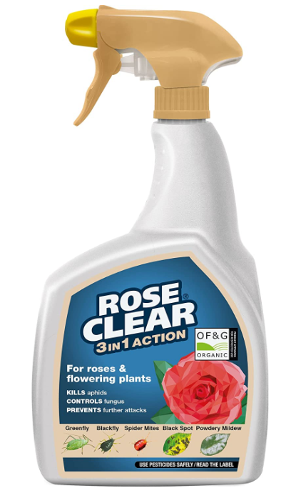 Roseclear New 3in1, Ready to Use Spray, 800ml White