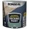 GARDEN & PET SUPPLIES - Ronseal Ultimate Decking Paint Deep Blue 2.5 Litre