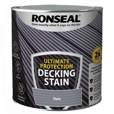 GARDEN & PET SUPPLIES - Ronseal Ultimate Decking Stain Rich Mahogany 2.5 Litre