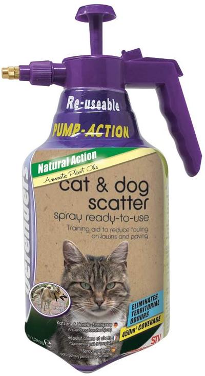 GARDEN & PET SUPPLIES - Defenders Cat & Dog Scatter Spray 1.5 Litre (STV624)