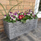 Strata 60cm Slate Effect Pewter Trough