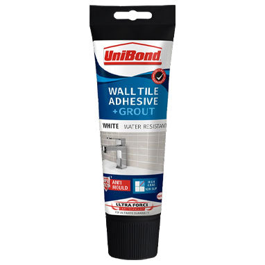 GARDEN & PET SUPPLIES - UniBond Wall Tile Adhesive + Grout 300g Tub White