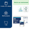 Tork 130034 Wiping Paper Centrefeed Roll White 6's