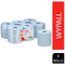 GARDEN & PET SUPPLIES - WypAll L10 Essential Wiping Paper 7276 - Centrefeed Roll - 6 Rolls x 300m White Paper Wipers (1,800m total)