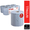 GARDEN & PET SUPPLIES - WypAll L20 Cleaning and Maintenance Wiping Paper 7278 - 2 Ply Centrefeed Rolls - 6 Rolls x 400 White Paper Wipers (2,400 Total)