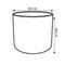 Elho Pacific Green Round Planter 22cm