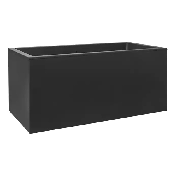 Elho Vivo Next Living Black Long Planter 60cm