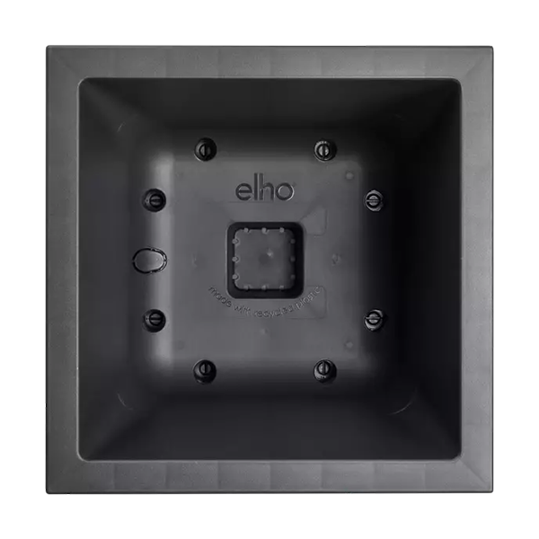 Elho Vivo Next Living Black Square Planter 30cm