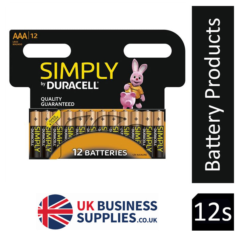 GARDEN & PET SUPPLIES - Duracell Simply AA Batteries Carded Pack 6