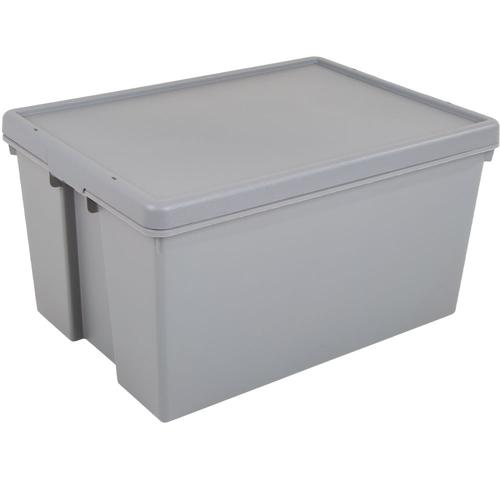 GARDEN & PET SUPPLIES - Wham Bam Grey Heavy Duty Storage Box 62 Litre