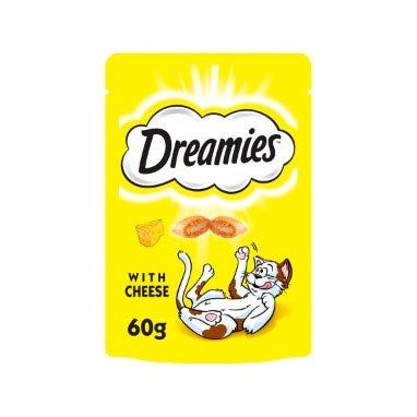 Dreamies Cat Treats with Cheese 60g - GARDEN & PET SUPPLIES