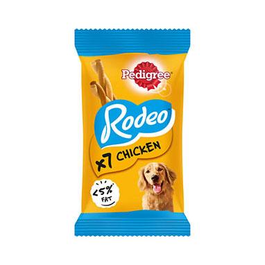 GARDEN & PET SUPPLIES - Pedigree Rodeo Dog Treats with Chicken 7 Stick