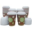 10oz Belgravia Biodegradable & Compostable  Single Walled Paper Cups (50's) - Garden & Pet Supplies