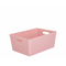 GARDEN AND PET SUPPLIES - Wham Pink Rectangular Studio Basket 5.02 11.5 Litre