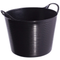 GARDEN & PET SUPPLIES - Gorilla Black Recycled Tub Extra Large 75 Litre