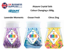 Airpure NEW Colour Changing Gel Cyrstals Air fresheners, Lavender/Citrus/Ocean {12 Mixed Offer Pack} - Garden & Pet Supplies