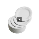 9inch Paper Plates Pack 100's