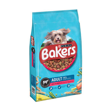 Bakers Adult Beef Dry Dog Food 14kg - GARDEN & PET SUPPLIES