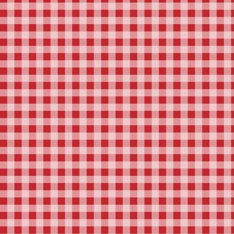Greaseproof Red Gingham Paper 250x200mm Pack 100's - Garden & Pet Supplies