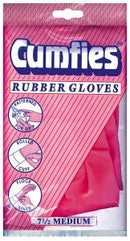 Cumfies  Rubber Gloves Medium {1 Pair} - Garden & Pet Supplies